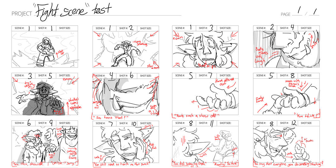 &quot;Fight Scene&quot; - Test board